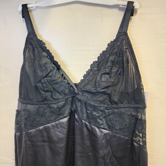 New Auden Women's Black Sexy Lingerie Sleep Dress Pajamas Adjustable Size XS - Picture 3 of 5